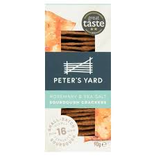 Rosemary & Sea Salt Crackers (90g) - CharcuterieBoard.com
