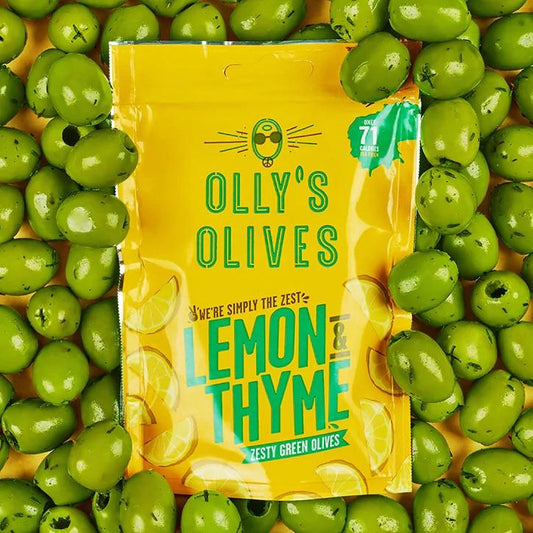 Lemon & Thyme Olives (50g) - CharcuterieBoard.com