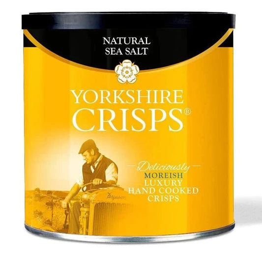 Natural Sea Salt Yorkshire Crisps (50g) - CharcuterieBoard.com