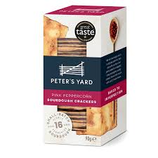 Pink Peppercorn Crackers (90g) - CharcuterieBoard.com