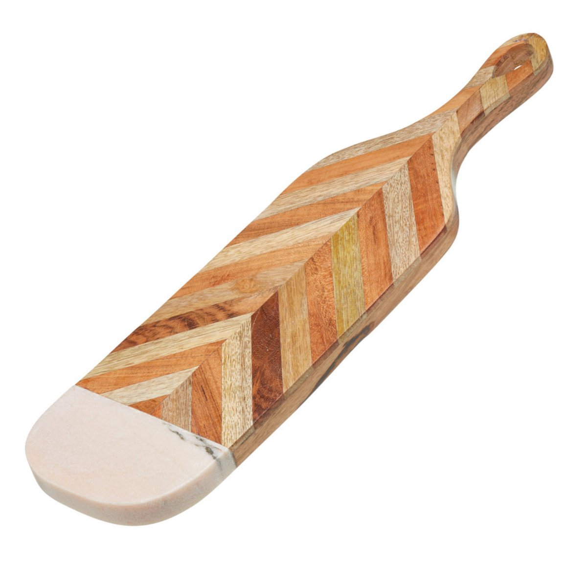 Serenity Charcuterie Board | Marble & Mango Paddle Board - CharcuterieBoard.com