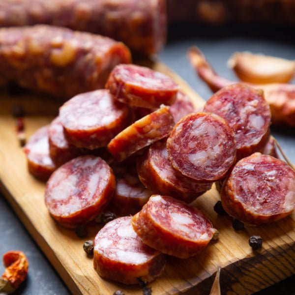 Snackalami Spicy Pork Sticks (30g) - CharcuterieBoard.com