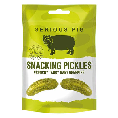 Snacking Pickles Crunchy Tangy Baby Gherkins (40g) - CharcuterieBoard.com