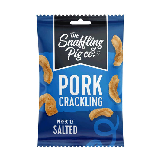 Snaffling Pig Perfectly Salted Pork Crackling (40g) - CharcuterieBoard.com